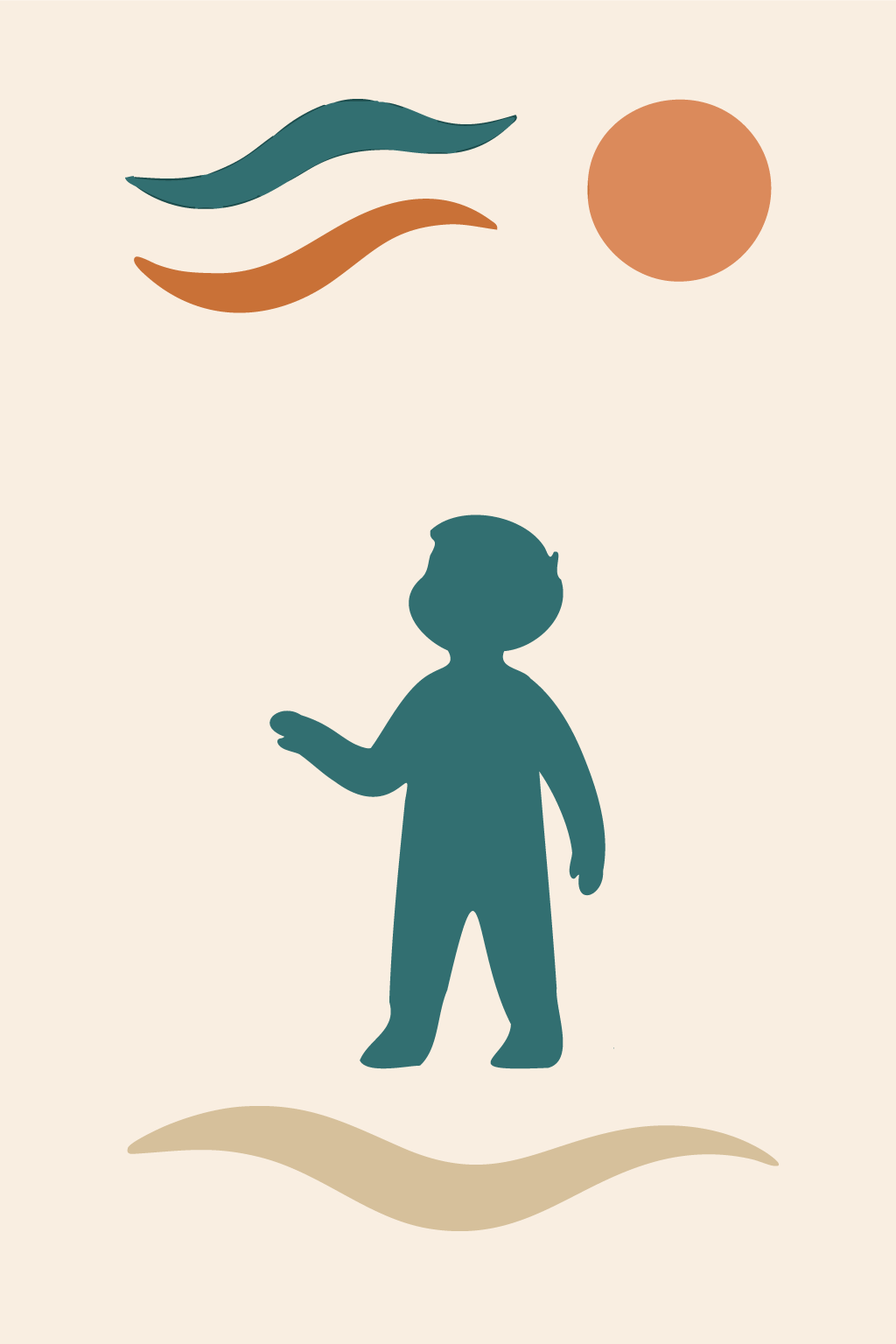 Illustration d'un adulte et d'u nenfant