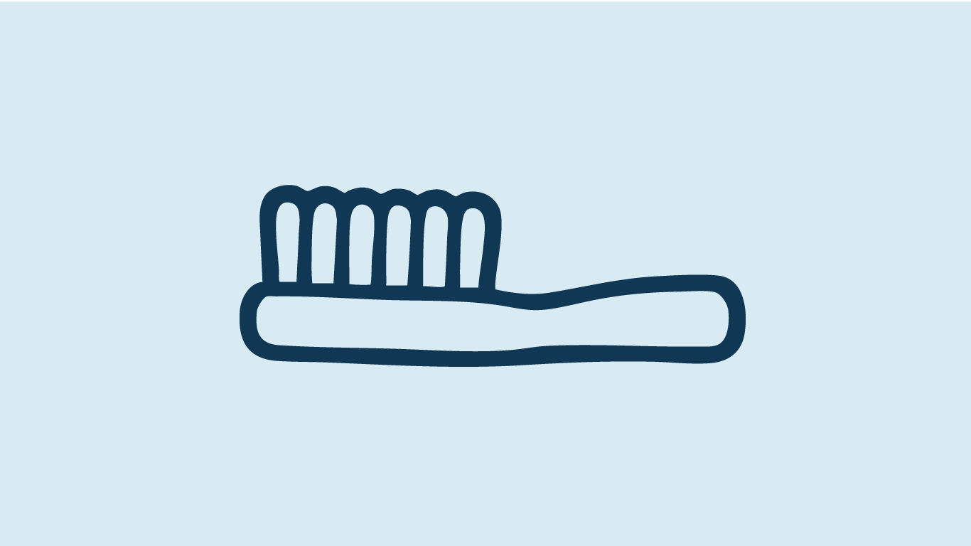 Illustration de brosse à dents